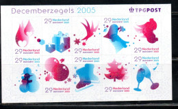 NETHERLANDS PAESI BASSI HOLLAND NEDERLAND OLANDA 2005 CHRISTMAS NATALE NOEL WEIHNACHTEN BOOKLET MNH - Postzegelboekjes En Roltandingzegels