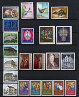 LUXEMBURG,LUXEMBOURG, 1987, Kompletter Jahrgang Mi.1168-1189, YT 1118-1139, COMPLETE YEAR , POSTFRISCH, NEUF - Annate Complete