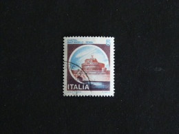 ITALIE ITALIA YT 1433 OBLITERE - CHATEAU SANT' ANGELO ROME - 1971-80: Oblitérés