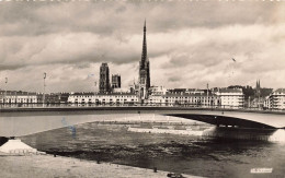 FRANCE - Rouen - Le Pont Et La Cathédrale - Carte Postale - Rouen