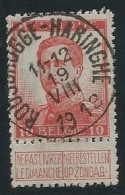 N°118, Afst. ROESBRUGGE-HARINGHE 19/08/1912 - 1912 Pellens