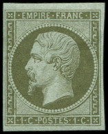 * EMPIRE NON DENTELE - 11a   1c. Bronze, Ch. Légère, TB - 1853-1860 Napoléon III.