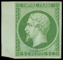 * EMPIRE NON DENTELE - 12b   5c. Vert Foncé, Bdf, TB. C - 1853-1860 Napoleone III