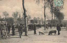 Château Gontier * Un Coin Du Champ De Foire * Marché Aux Cochons - Chateau Gontier