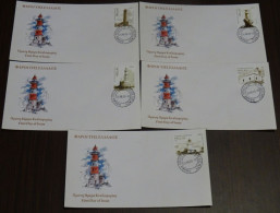 Greece 2009 Lighthouses Of Greece Unofficial FDC - FDC