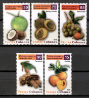 Cuba 2020 / Fruits MNH Frutas Früchte / Cu18004  C4-24 - Nuovi