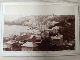 Photographie Ancienne 13/18cm - Genova Panorama - Alfredo Noach - Europa