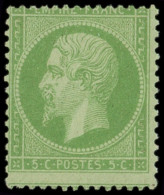 * EMPIRE DENTELE - 20    5c. Vert, TB. Br - 1862 Napoléon III