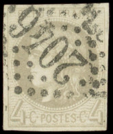 EMISSION DE BORDEAUX - 41B   4c. Gris, R II, Obl. GC 2046, TB - 1870 Emisión De Bordeaux