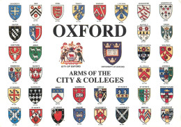 England Oxford Arms Of The City & Colleges - Scuole