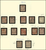 TYPE SAGE - 67   20c. Brun-lilas, Ensemble Spécialisé, Neufs Et Obl., Nuances, Variétés, Bandes, Colonies Générales, Obl - 1876-1878 Sage (Typ I)