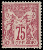 ** TYPE SAGE - 71   75c. Carmin, Bien Centré, Fraîcheur Postale, Superbe. S - 1876-1878 Sage (Typ I)