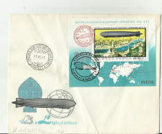 ZEPPELIN UNGARY FDC1977 - FDC