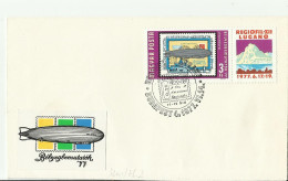 ZEPPELIN UNGARY FDC 1977 - FDC