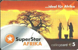 Germany: Prepaid SuperStar Afrika. Mint - GSM, Voorafbetaald & Herlaadbare Kaarten