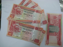 Hong Kong 1993 - 2002 Hong Kong Bank HSBC $100 Used CONDITION Number Random - Hong Kong