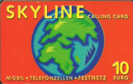 Germany: Prepaid Skyline, Globe - [2] Mobile Phones, Refills And Prepaid Cards