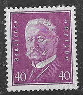 Reich Mnh ** 1928 220 Euros - Ungebraucht