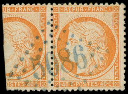 BUREAUX FRANCAIS A L'ETRANGER - N°38 Obl. GC Bleu 5086 De RODOSTO, Grand Voisin à Gauche, Superbe - 1849-1876: Klassik