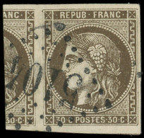 BUREAUX FRANCAIS A L'ETRANGER - N°47 Obl. GC 5104 De SHANG-HAI, Un Grand Voisin, Superbe - 1849-1876: Classic Period