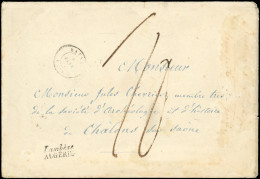 Let LETTRES ET OBLITERATIONS D'ALGERIE - Cursive LAMBESE/ALGERIE Et Càd BATNA 6/1/53 S. Env., Taxe 10 Plume, TB - 1849-1876: Klassik