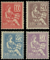 ** EMISSIONS DU XXe SIECLE - 112/15, Mouchon, La Série, TB - Unused Stamps