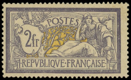 * EMISSIONS DU XXe SIECLE - 122   Merson,  2f. Violet Et Jaune, TB. C - Unused Stamps