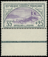 ** EMISSIONS DU XXe SIECLE - 152   1ère Série Orphelins, 35c. + 25c. Ardoise Et Violet, Bdf, TB - Unused Stamps