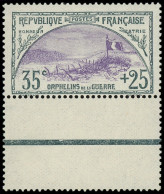 ** EMISSIONS DU XXe SIECLE - 152   1ère Série Orphelins, 35c. + 25c. Ardoise Et Violet, Bdf, TB - Nuevos