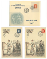 EMISSIONS DU XXe SIECLE - F830  Bande Citex En FEUILLE De 10 **, N°830/33 S. 4 CM, N°830/31 Et 841 S. 3 Env. De L'Expo, - Used Stamps