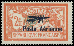 ** POSTE AERIENNE - 1   2f. Orange Et Vert, TB - 1927-1959 Mint/hinged