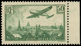 ** POSTE AERIENNE - 14b 50f. Vert Foncé, TB - 1927-1959 Neufs