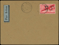 Let Poste Aérienne Militaire -  16 : 6c. Rouge, Surch. ALGER T I, Obl. 5/4/44 S. Env., TB - Military Airmail