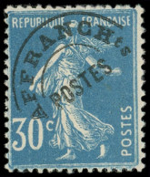 ** PREOBLITERES - 60  Semeuse Camée, 30c. Bleu, TB - 1893-1947