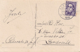 Ansicht 19 Dec 1928 Alkmaar (kortebalk) Met Kinderzegel 1 1/2 Cent - Cartas & Documentos