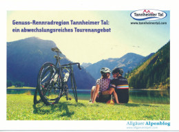 AK Österreich Tannheim Tannheimer Tal Vilsalpsee Rennrad - Region See Fahrrad Radfahrer - Tannheim