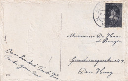 Ansicht 31 Dec 1937 Wassenaar (kortebalk) Met Kinderzegel 1 1/2 Cent - Covers & Documents