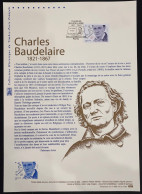 France - Document Philatélique - Premier Jour - FDC - YT N° 5482 - Charles Baudelaire - 2021 - 2020-…