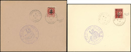 Let LA  LIBERATION - PONTARLIER 1/2 Obl. 5/9/44 S. 2 Env., Cachet FFI, TB - Libération