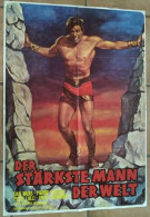 AFFICHE CINEMA FILM DER STÄRKSTE MANN DER WELT LE TRIOMPHE D' HERCULE VADIS DE MARTINO 1964 TBE PEPLUM - Affiches & Posters