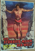 AFFICHE CINEMA FILM DER STÄRKSTE MANN DER WELT LE TRIOMPHE D' HERCULE VADIS DE MARTINO 1964 TBE PEPLUM - Plakate & Poster