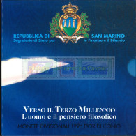 1996 - FDC DIVISIONALE + 1000 L. ARGENTO - San Marino