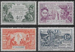 N. CALEDONIE N°162 à 165 ** 4 Valeurs Série Complète Neuve Sans Charnière Luxe MNH - Ongebruikt