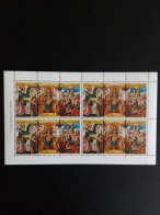 GRIECHENLAND MI-NR. 1438-1440 POSTFRISCH(MINT) KLEINBOGEN WEIHNACHTEN 1980 - Blocks & Kleinbögen