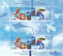 BULGARIA 4891-4892,unused (**) - Blocks & Sheetlets