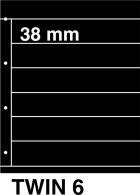 DAVO Kosmos Einsteckblatt TWIN 6, 5er Pack DV529706 Neu ( - Sonstige & Ohne Zuordnung