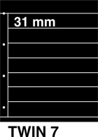 DAVO Kosmos Einsteckblatt TWIN 7, 5er Pack DV529707 Neu ( - Andere & Zonder Classificatie
