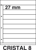 DAVO Kosmos Einsteckblatt Cristal 8, 5er Pack DV29768 Neu ( - Altri & Non Classificati