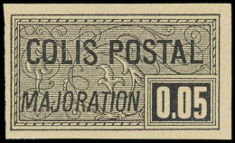 ** COLIS POSTAUX  (N° Et Cote Maury) - 18   0,05 Noir, Majoration, NON DENTELE, TB - Mint/Hinged