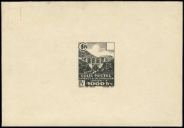 COLIS POSTAUX  (N° Et Cote Maury) - 169E  Livraison, (1f.) Noir, épreuve En Noir Sur Papier Carton, TB - Mint/Hinged